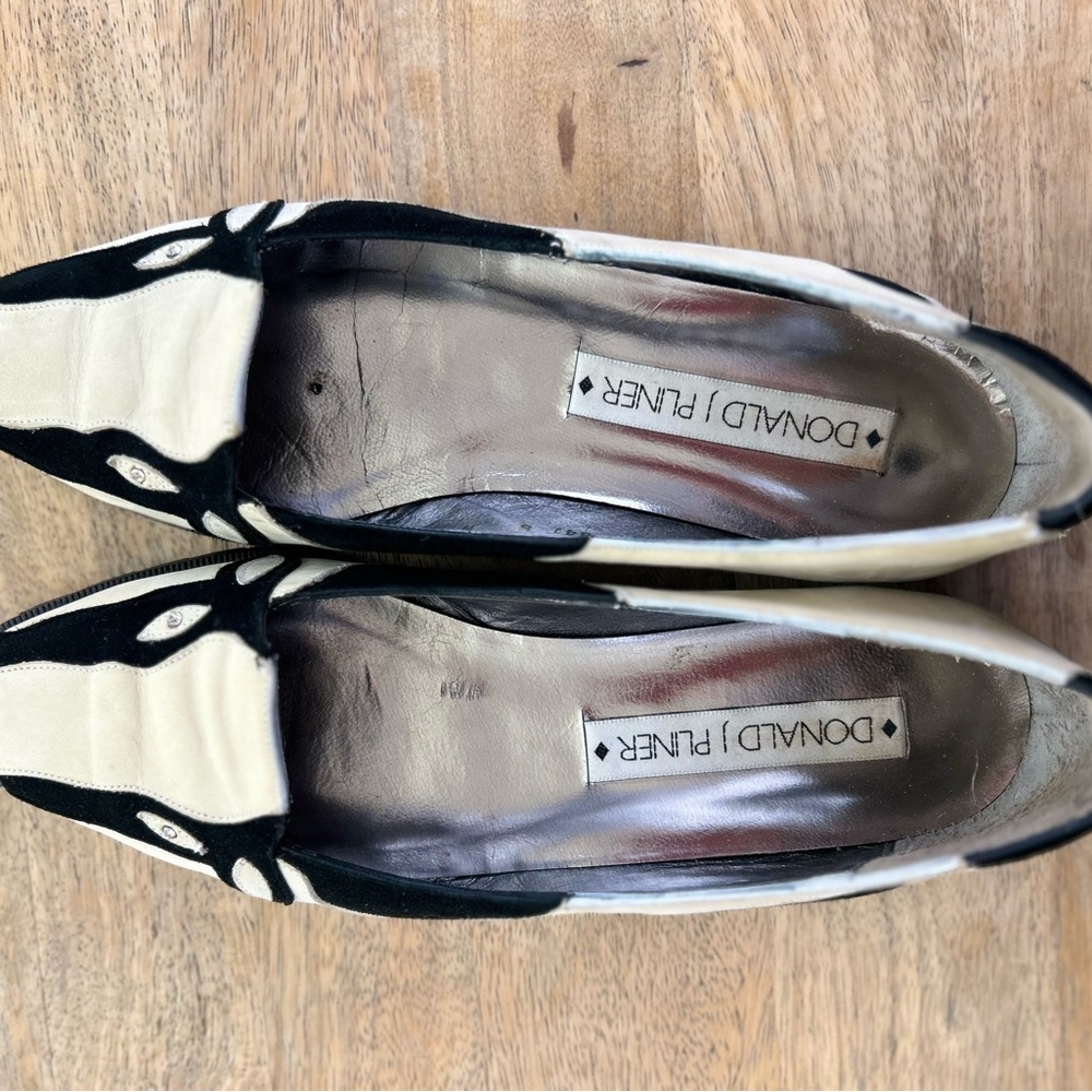 Donald Pliner Animal Loafers Size 8N - Picture 3 of 7